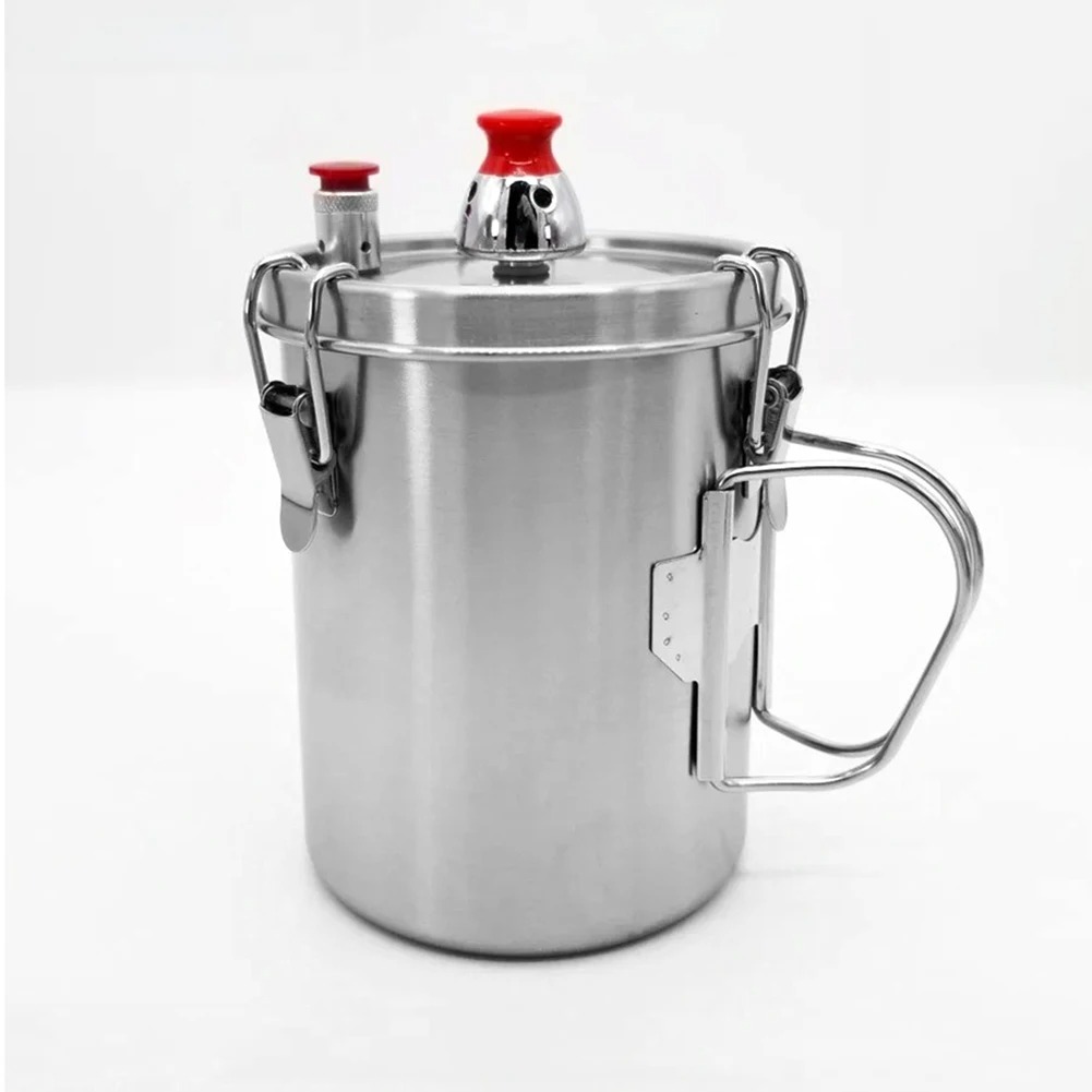 Camping Cooking Set Compact - Ultra-light Mini Pressure Cooker 304 Stainless