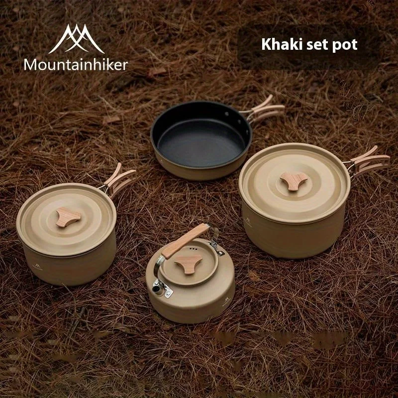 Camping Cooking Set 2 Person - Mountainhiker new set pot kettle outdoor