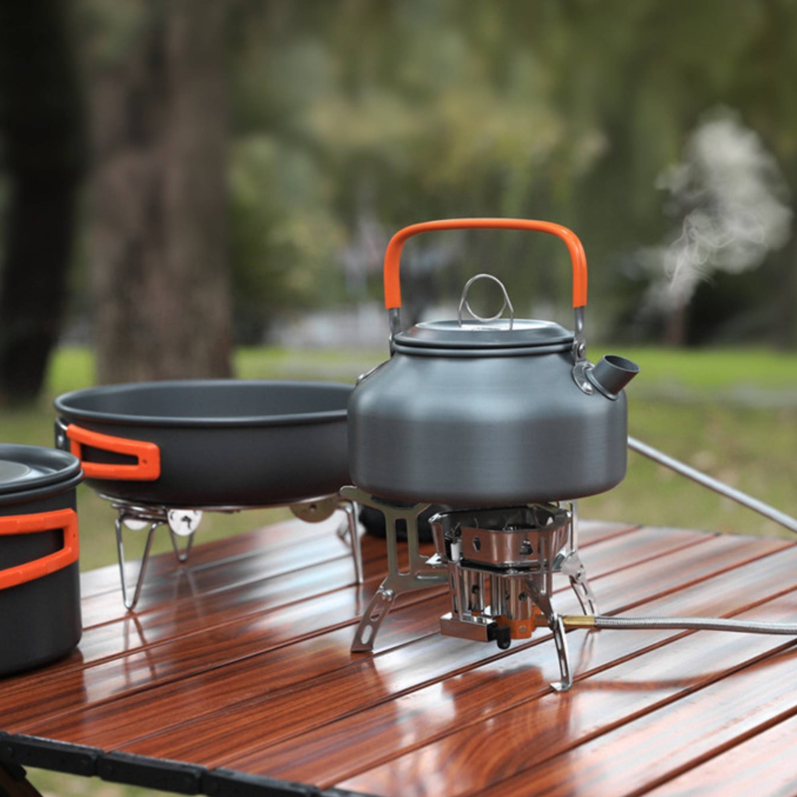 Camping Cooking Set Compact - Camping Pot Set Compact Camping Pot