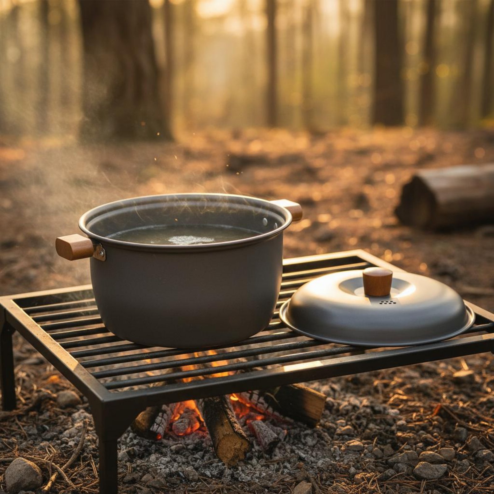 Camping Lightweight Cooking Pot - Outdoor Cooking Pot Lightweight Camping Hot