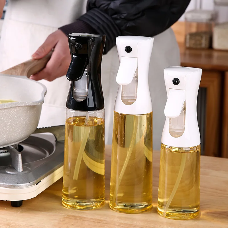 Camping Cooking Oil Container - 200ml 300ml Oil Spray Bottle Kitchen