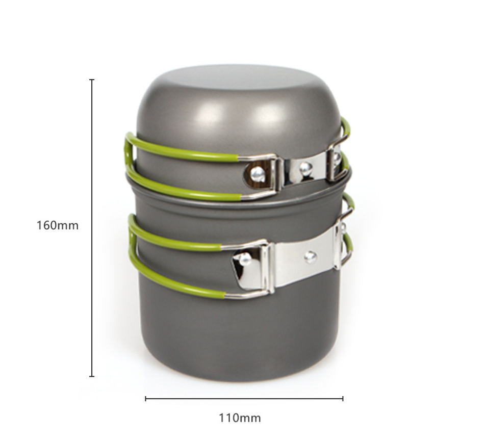 Ultralight Camping Pot Set: Ca - Camping Cooking Set Compact 评论和价格