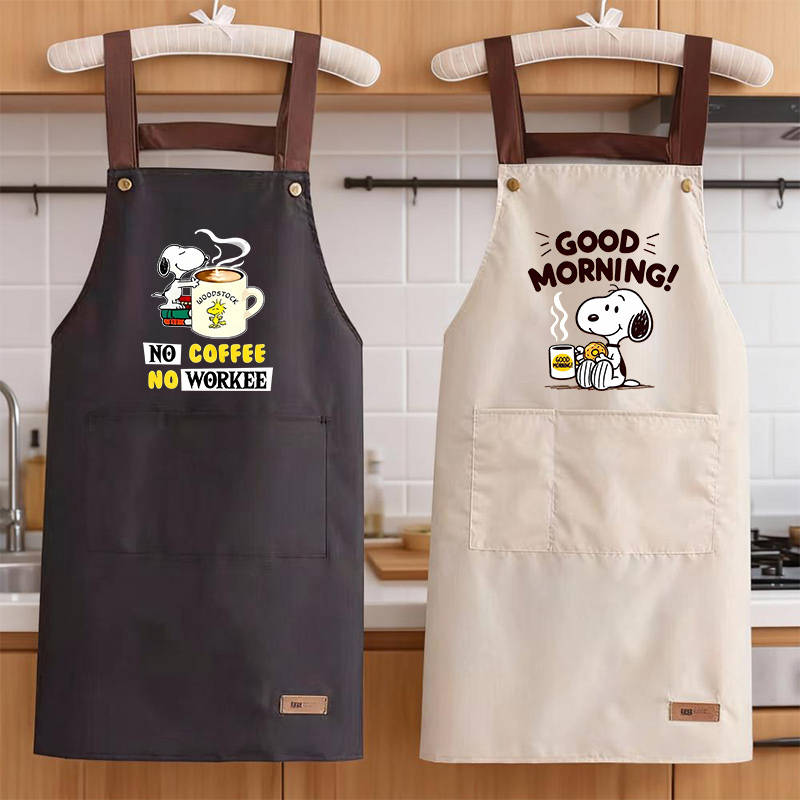 Snoopys Cooking Apron Men Wome - Camping Cooking Apron 评论和价格