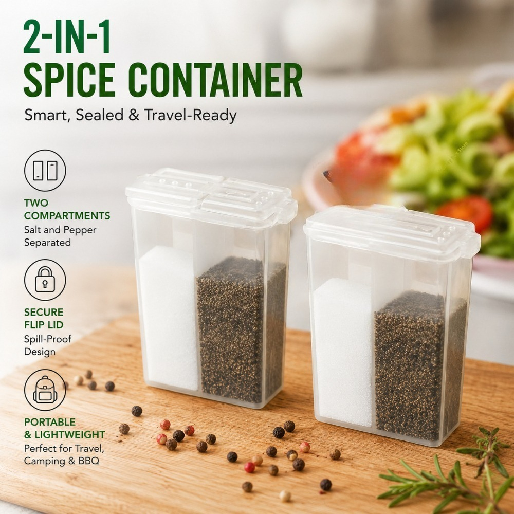 Multi-use 2in1 Spice Jar 2/4/6 - Camping Cooking Options 评论和价格