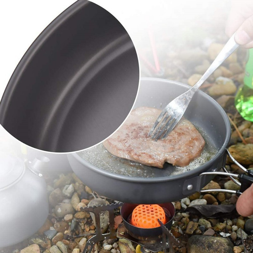 Lightweight Aluminum Alloy Out - Camping Lightweight Cooking Pot 评论和价格