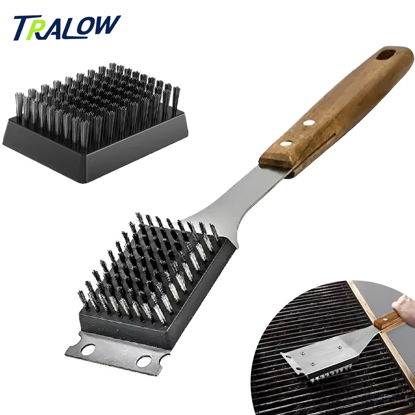 TRALOW Stainless Steel BBQ Gri - Camping Cooking Device 评论和价格