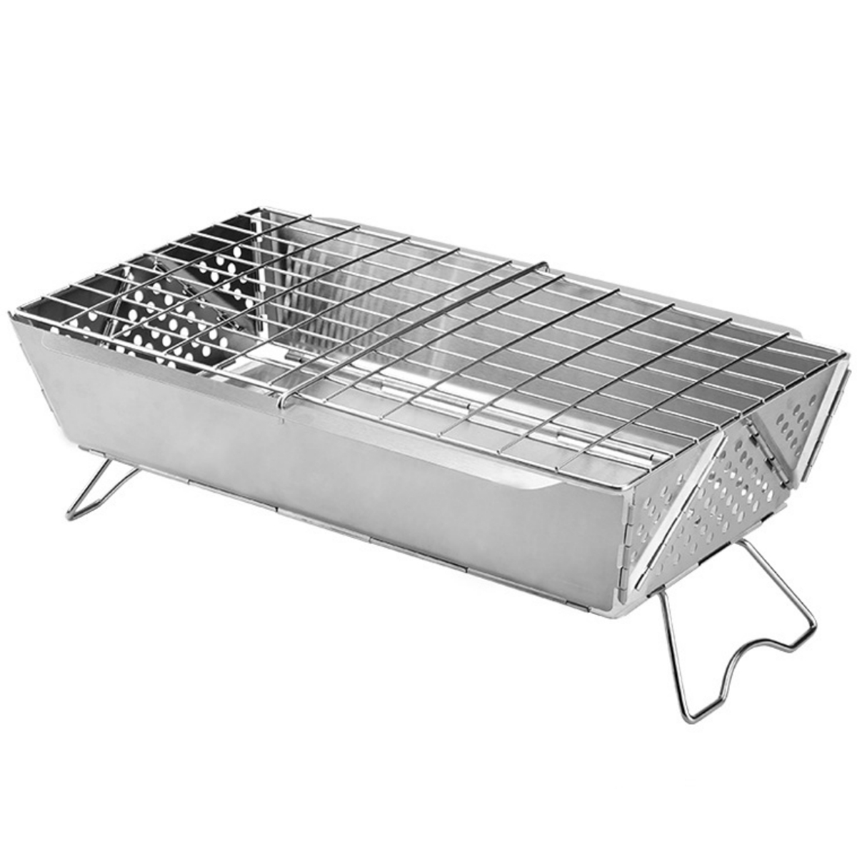 Compact Camping Grill Charcoal - Camping Cooking Options 评论和价格