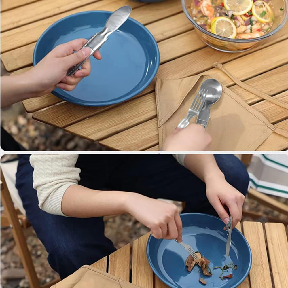 Camping Flatware Sets Stainles - Camping Cooking Knife Set 评论和价格