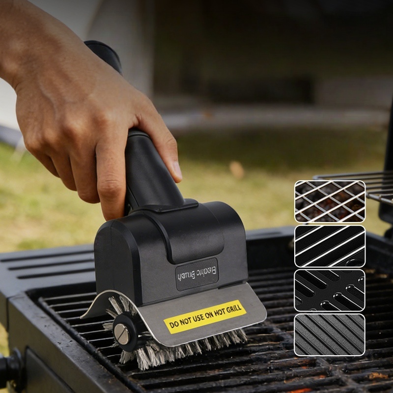 JUSTINLAU Electric Grill Brush - Camping Cooking Device 评论和价格