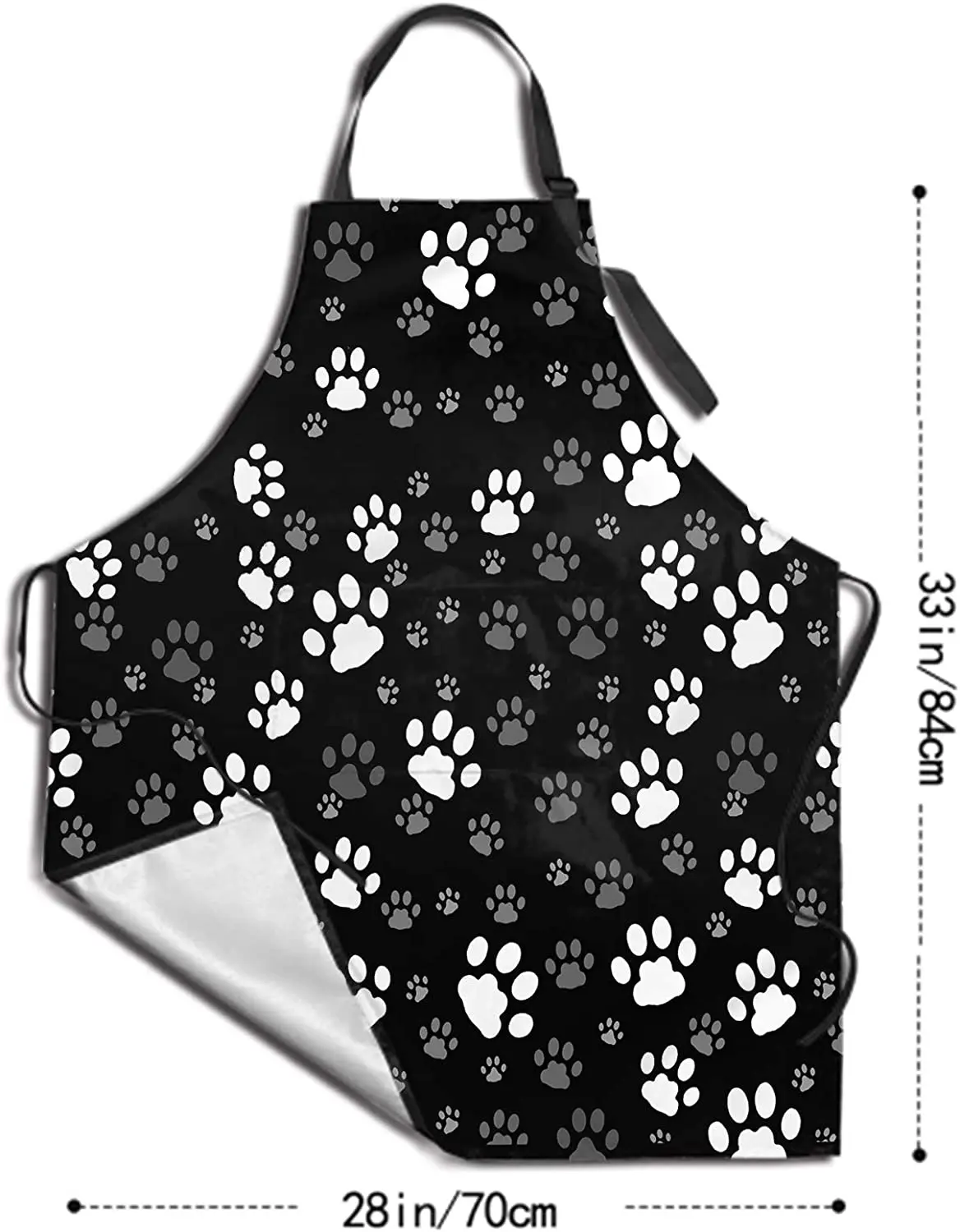 Funny Dog Paw Animal Apron wit - Camping Cooking Apron 评论和价格