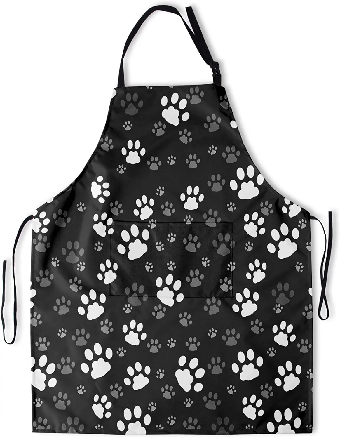 Funny Dog Paw Animal Apron wit - Camping Cooking Apron 评论和价格