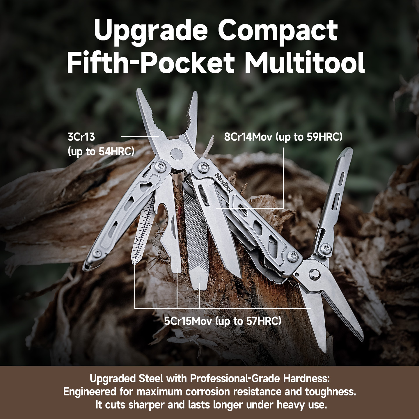 New NexTool Mini Flagship F12  - Camping Cooking Knife Set 评论和价格