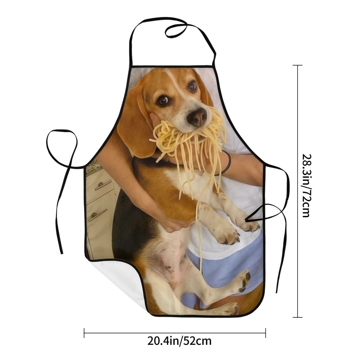 Funny Beagle Dog Design Apron  - Camping Cooking Apron 评论和价格