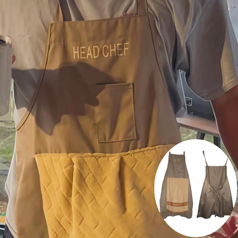 Creative Prank With Pocket Che - Camping Cooking Apron 评论和价格