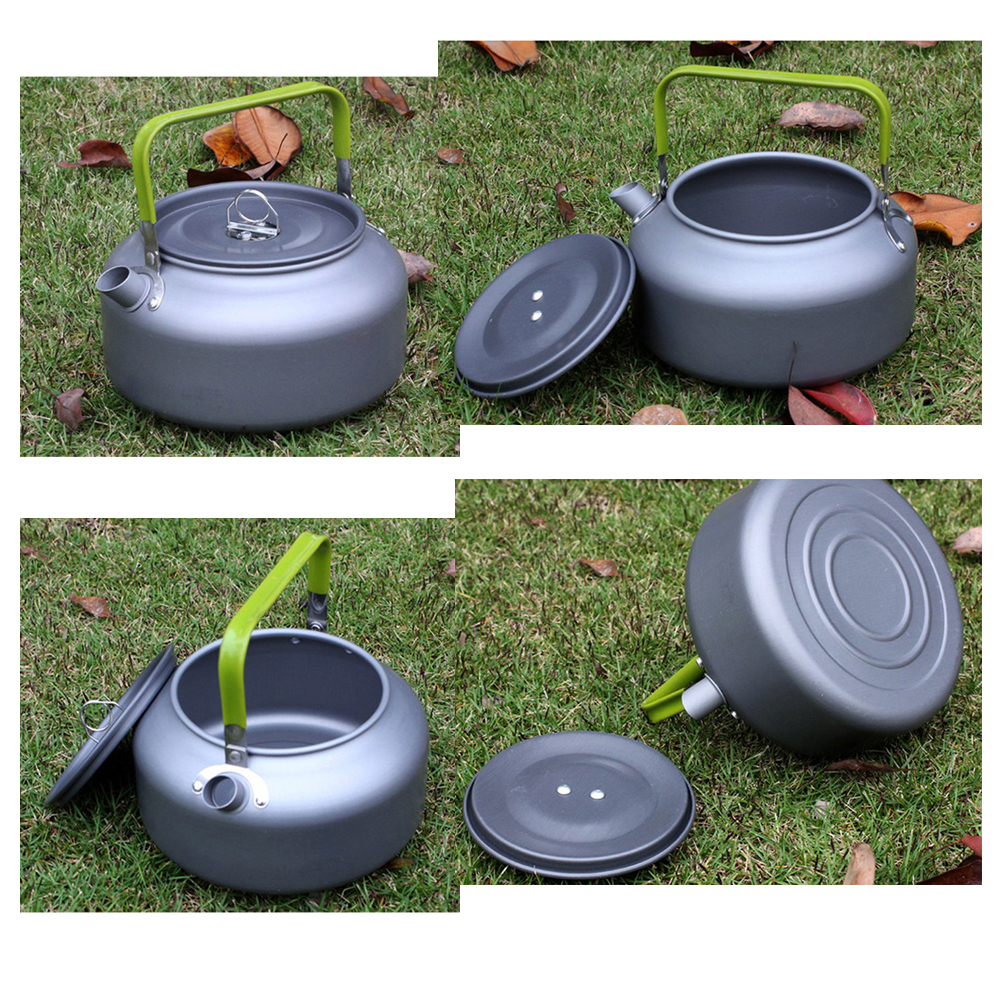 Portable Outdoor Water Kettle  - Camping Cooking Set 2 Person 评论和价格