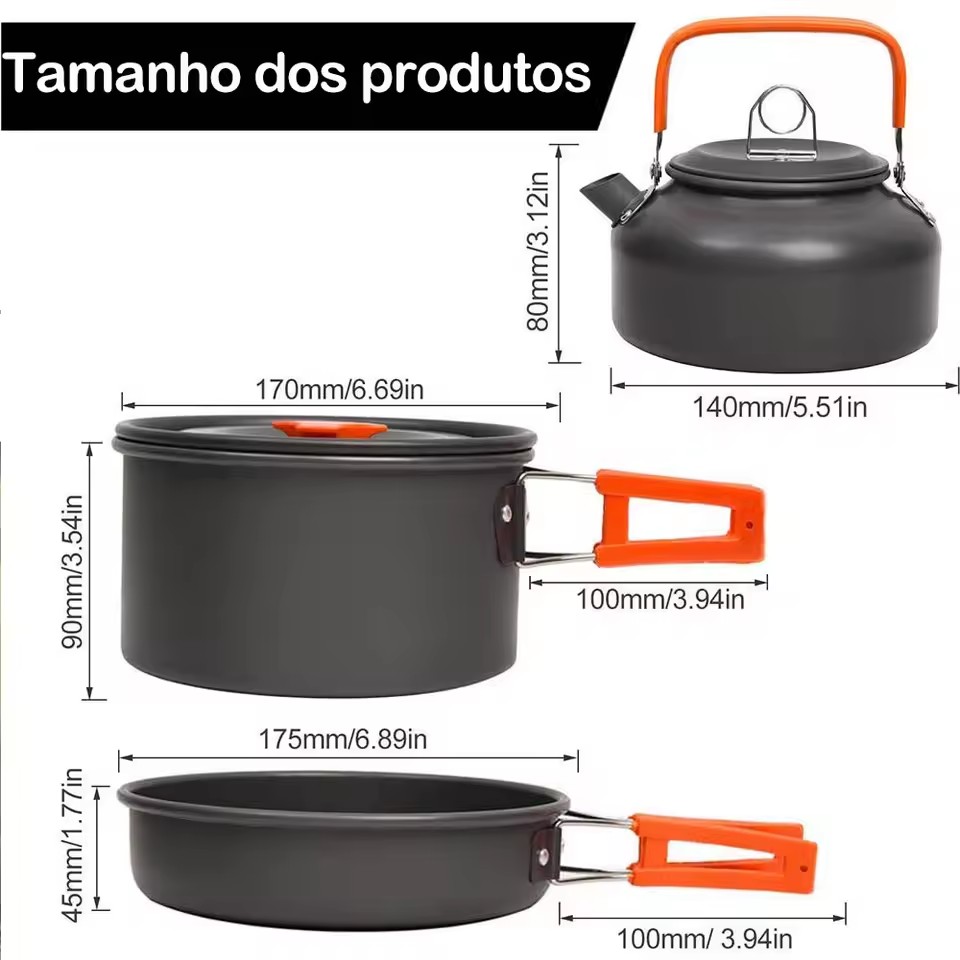 Camping Cooking set Camping Co - Camping Cooking Set Compact 评论和价格