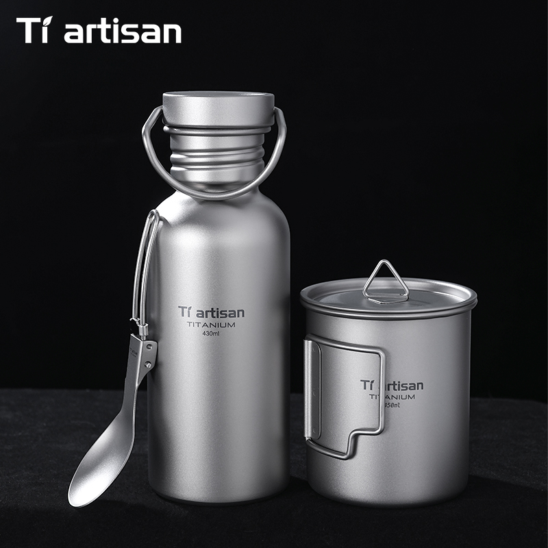 Tiartisan Titanium Cookware 3- - Camping Cooking Bundle 评论和价格