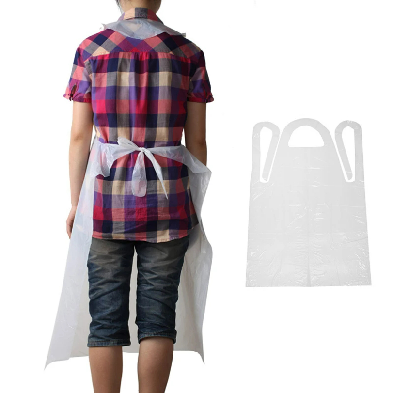 100PCS Disposable Kitchen Apro - Camping Cooking Apron 评论和价格