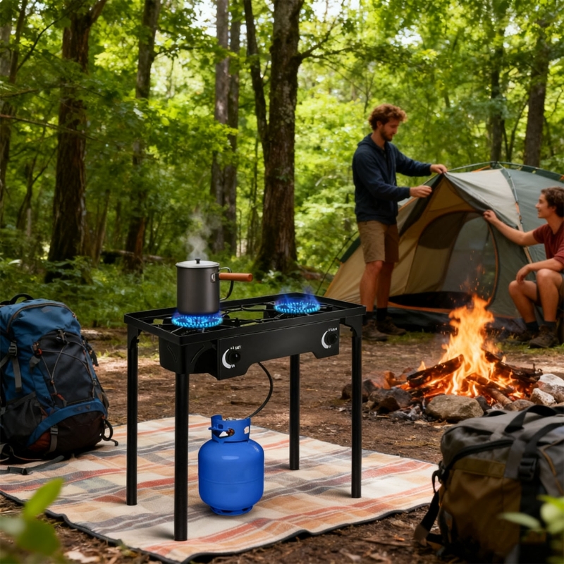 Power 150000 Double Stove For  - Camping Double Cooking Stove 评论和价格