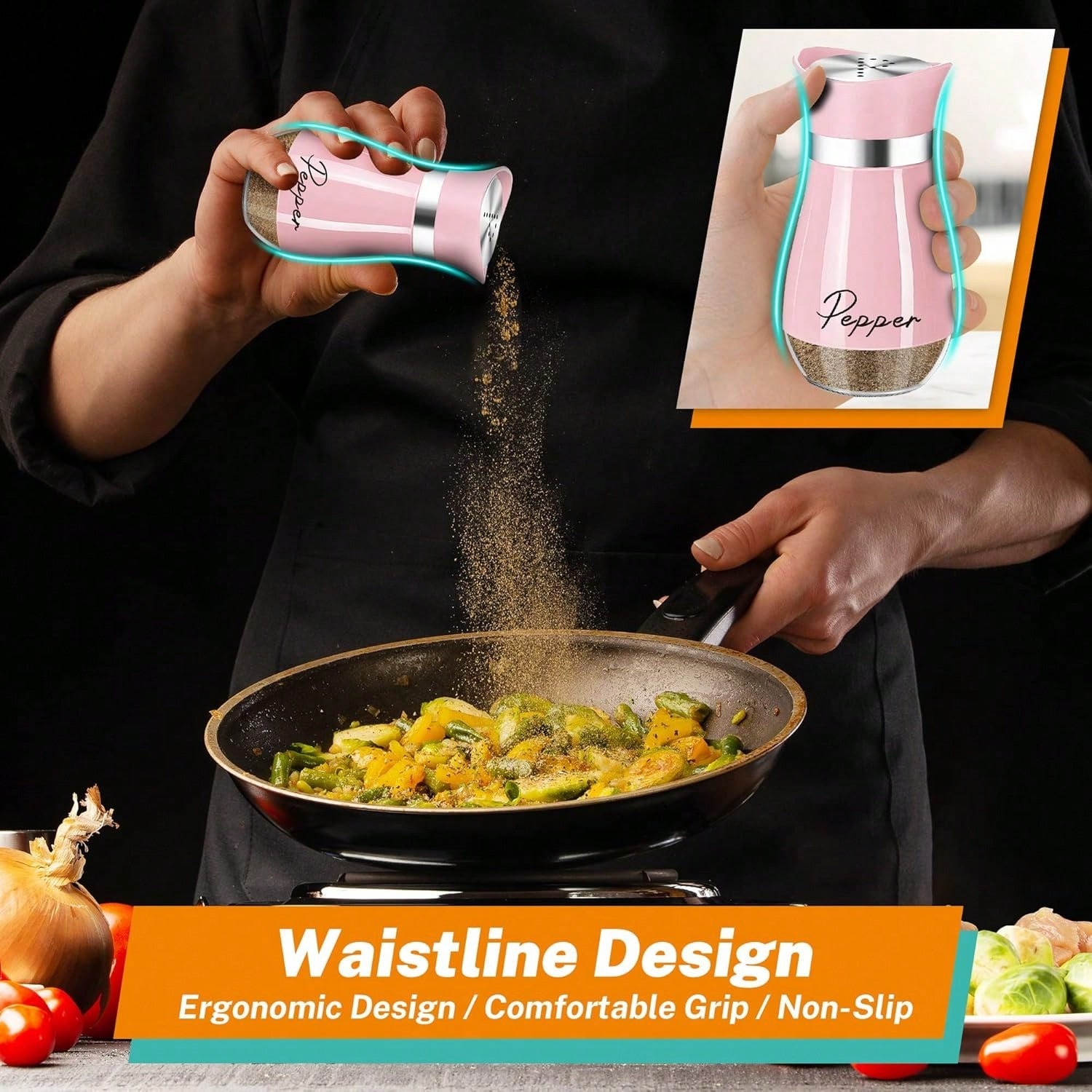 Salt And Pepper Shakers Set,4  - Camping Cooking Set For 4 评论和价格