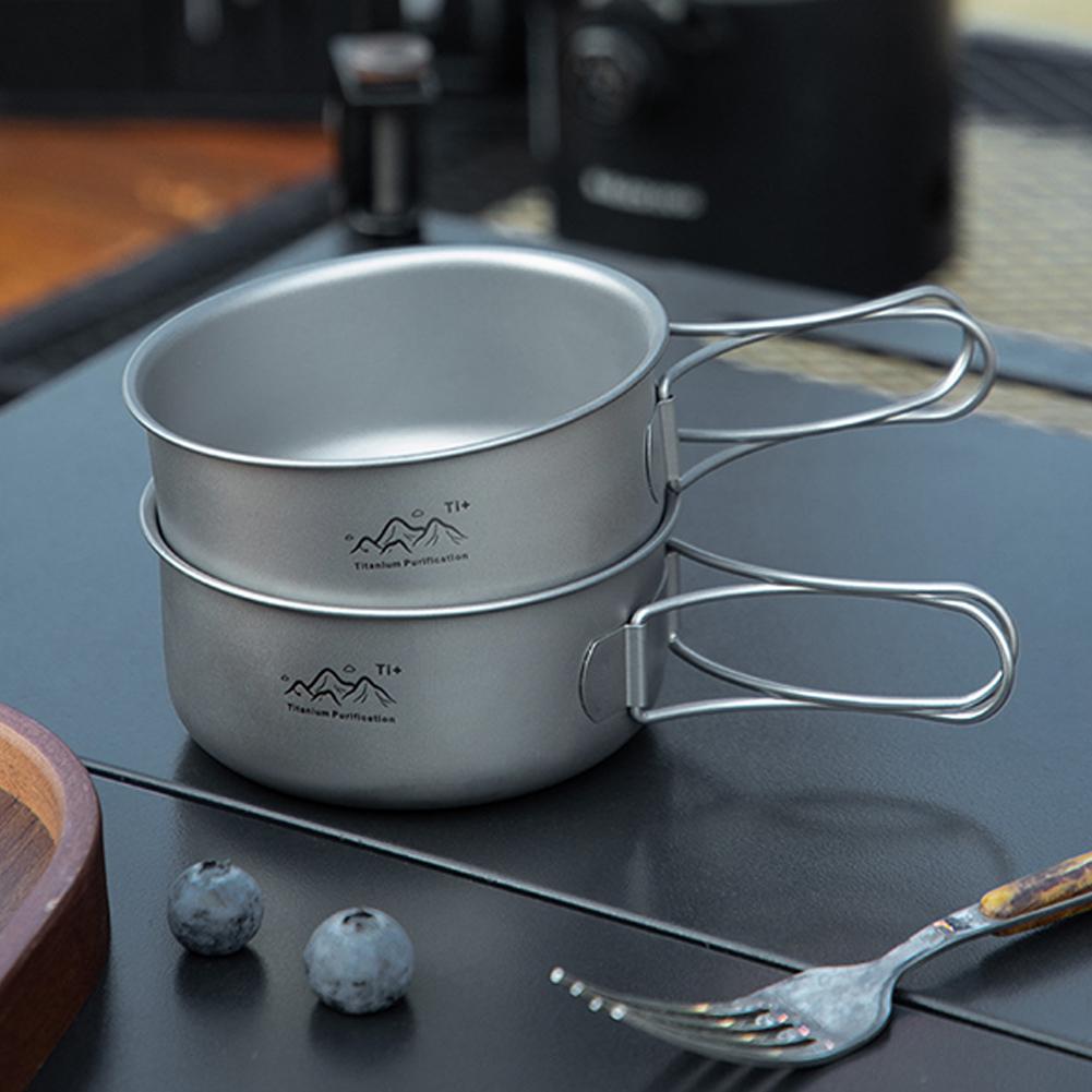 Compact Titanium Alloy Camping - Camping Cooking Set Compact 评论和价格