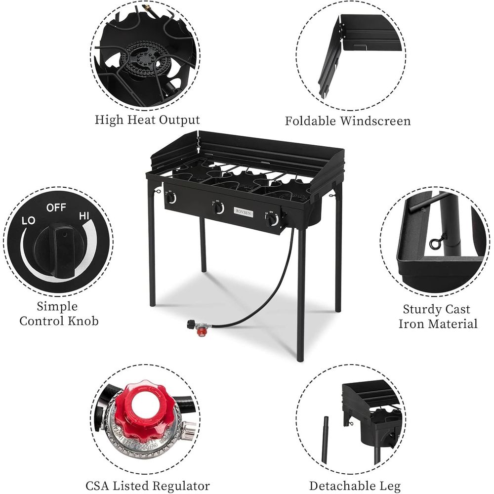 Portable Outdoor Propane Gas S - Camping Cooking List 评论和价格
