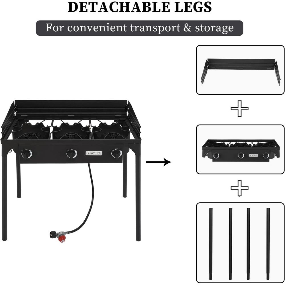 Portable Outdoor Propane Gas S - Camping Cooking List 评论和价格