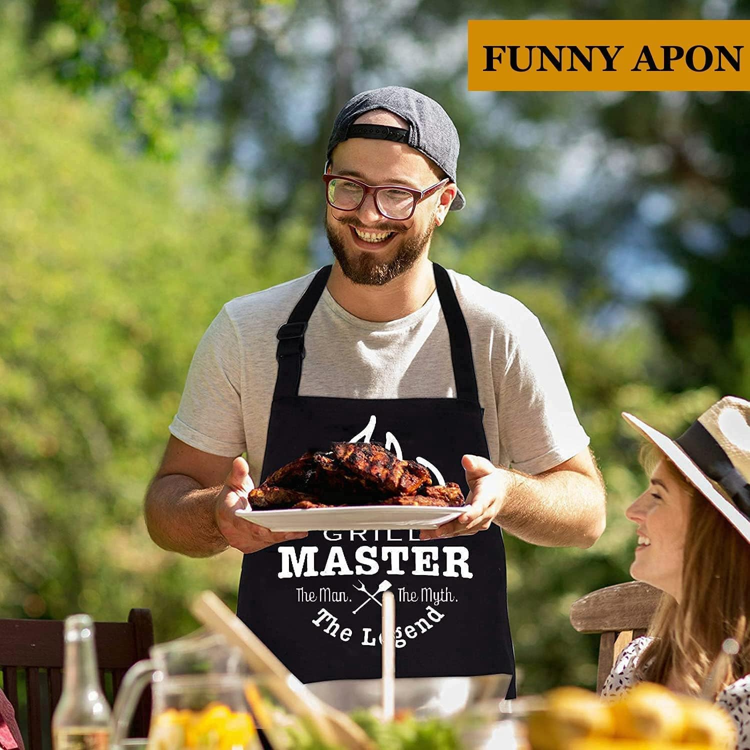 Grill Set with Apron for Men,  - Camping Cooking Device 评论和价格