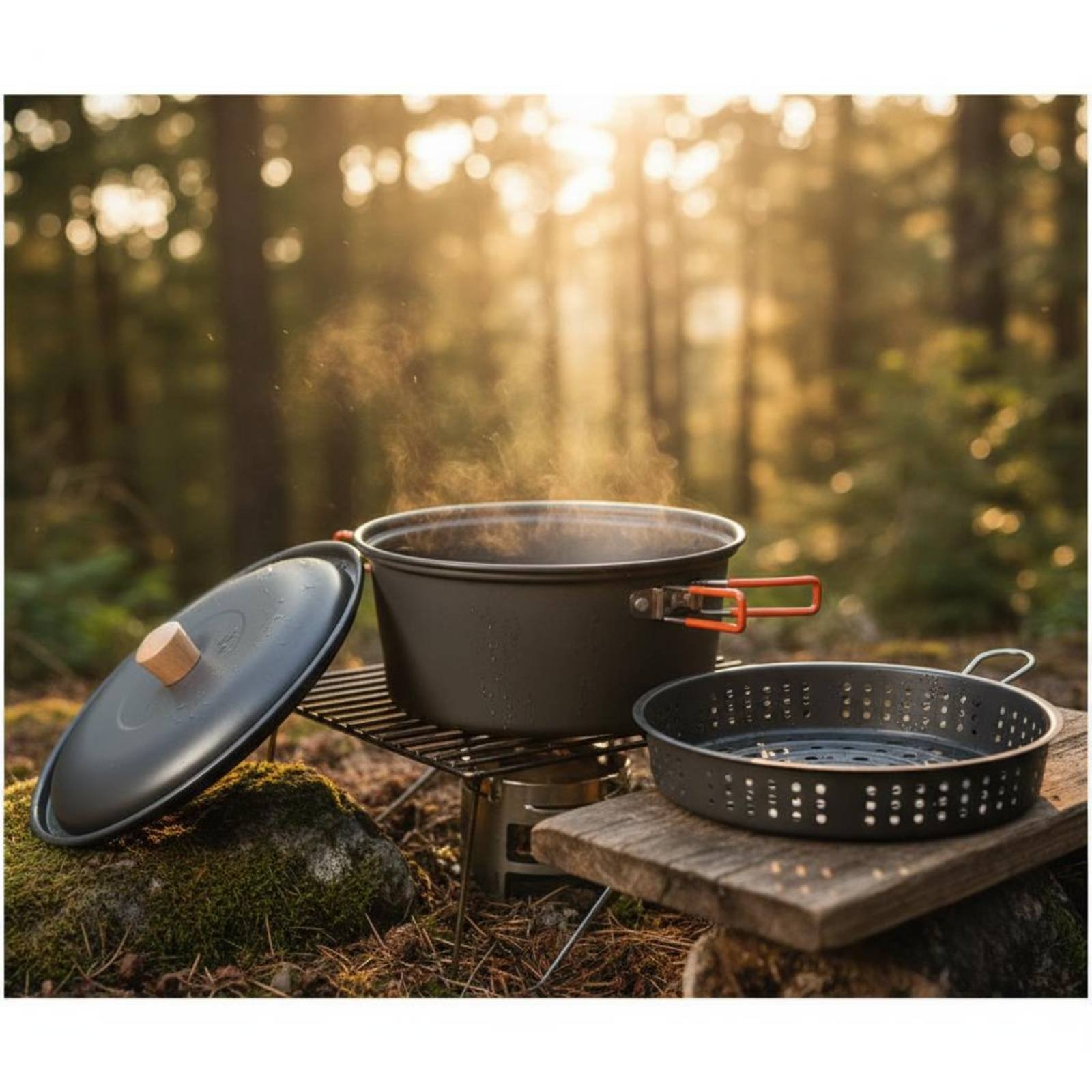 Outdoor Cooking Pot Large Capa - Camping Lightweight Cooking Pot 评论和价格