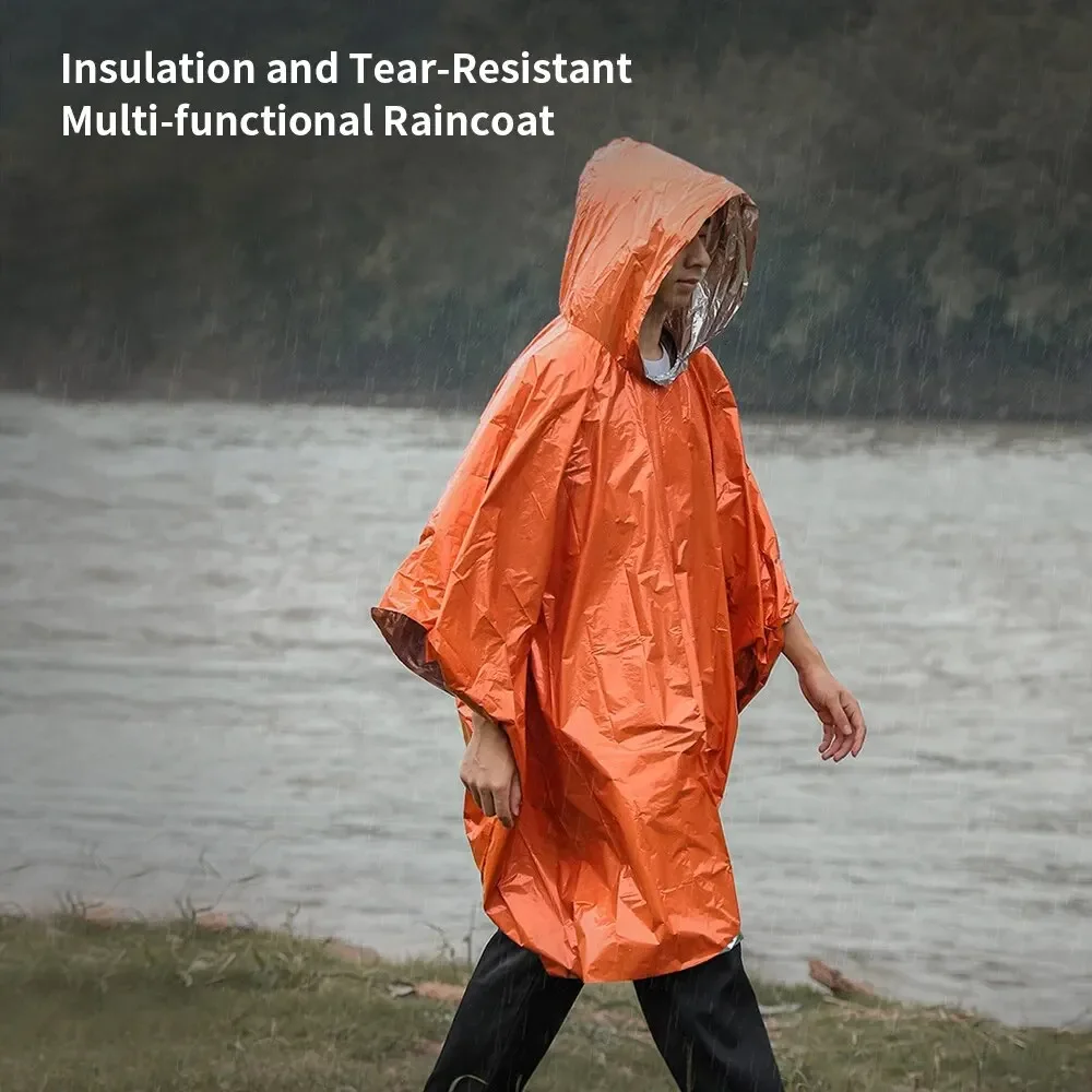 Emergency Raincoat Poncho Wate - Camping Cooking Apron 评论和价格
