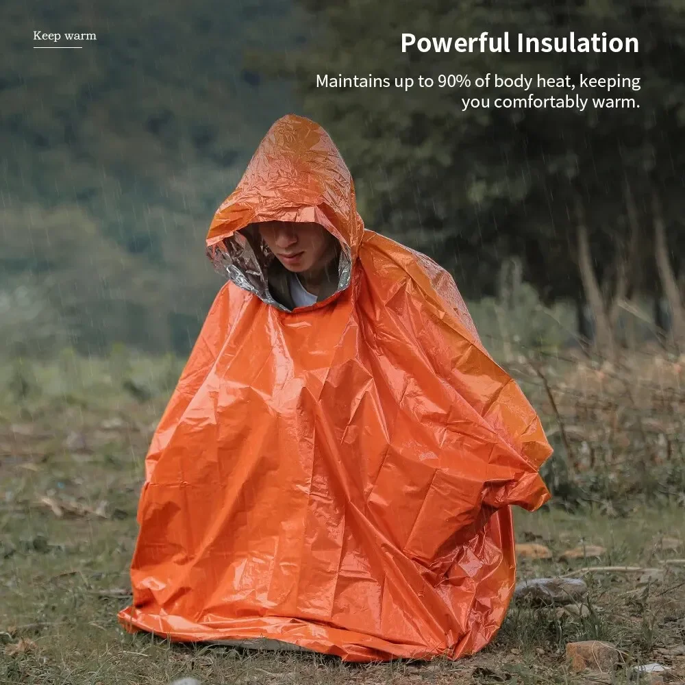 Emergency Raincoat Poncho Wate - Camping Cooking Apron 评论和价格