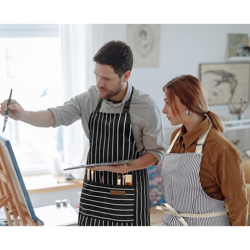 2 Pack Cooking Aprons for Wome - Camping Cooking Apron 评论和价格
