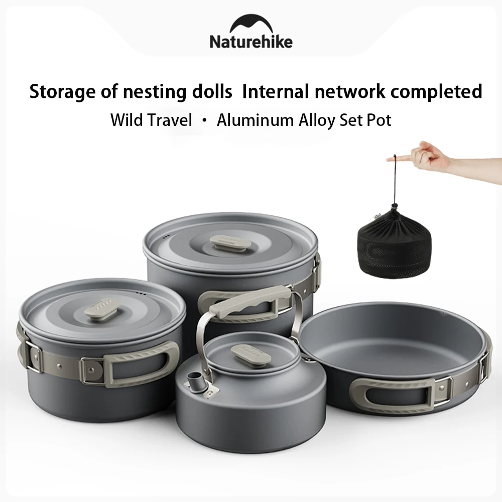 Naturehike Camping Cookware Ki - Camping Cooking Set 2 Person 评论和价格