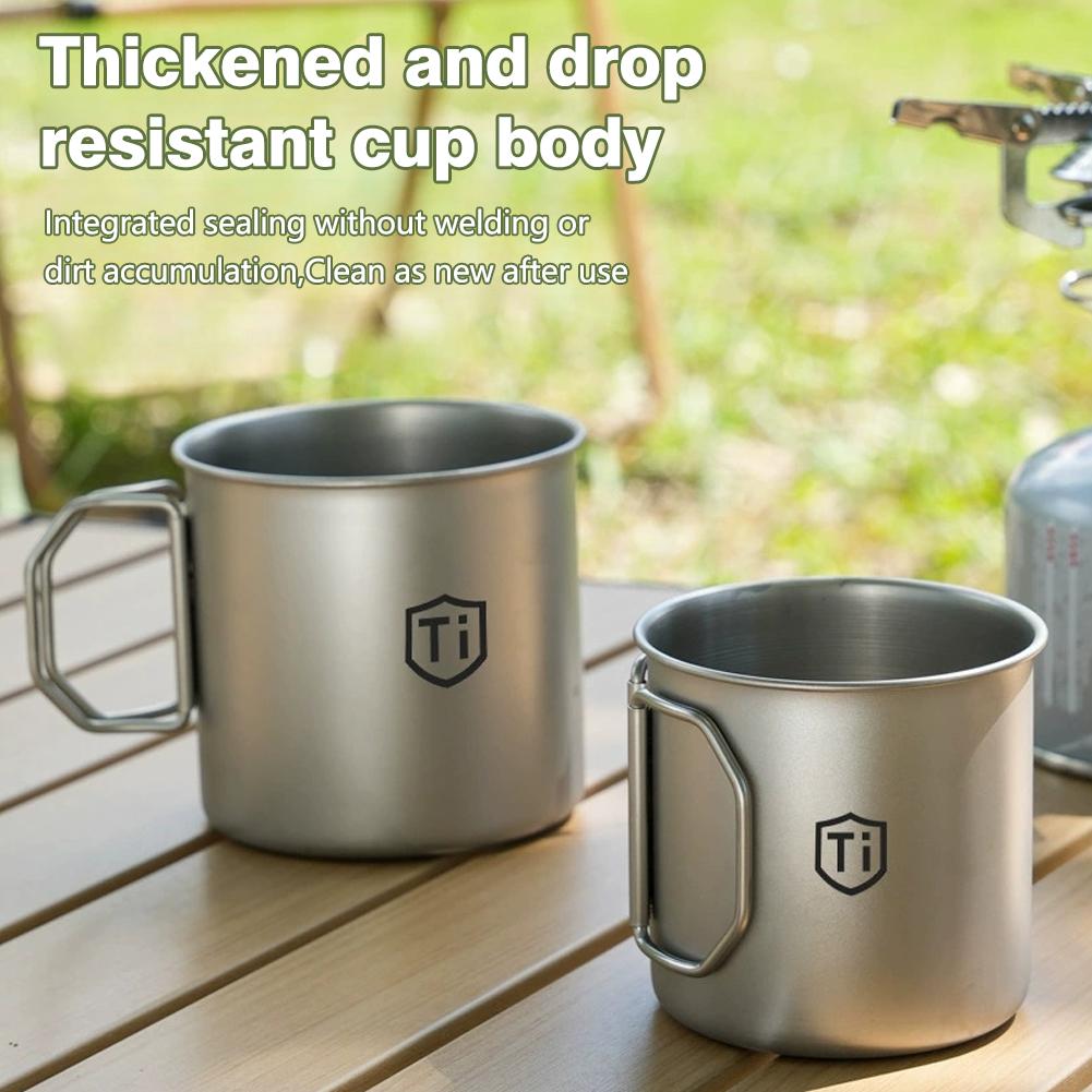 Camping Mug Titanium Cup Touri - Camping Cooking Bundle 评论和价格