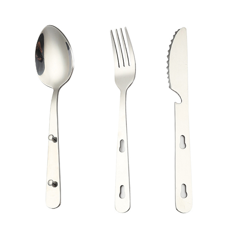 3pcs/set Outdoor Portable Stai - Camping Cooking Knife Set 评论和价格