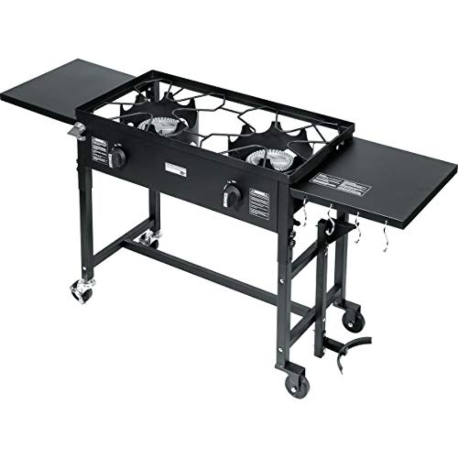 Outdoor Camping Propane Double - Camping Double Cooking Stove 评论和价格