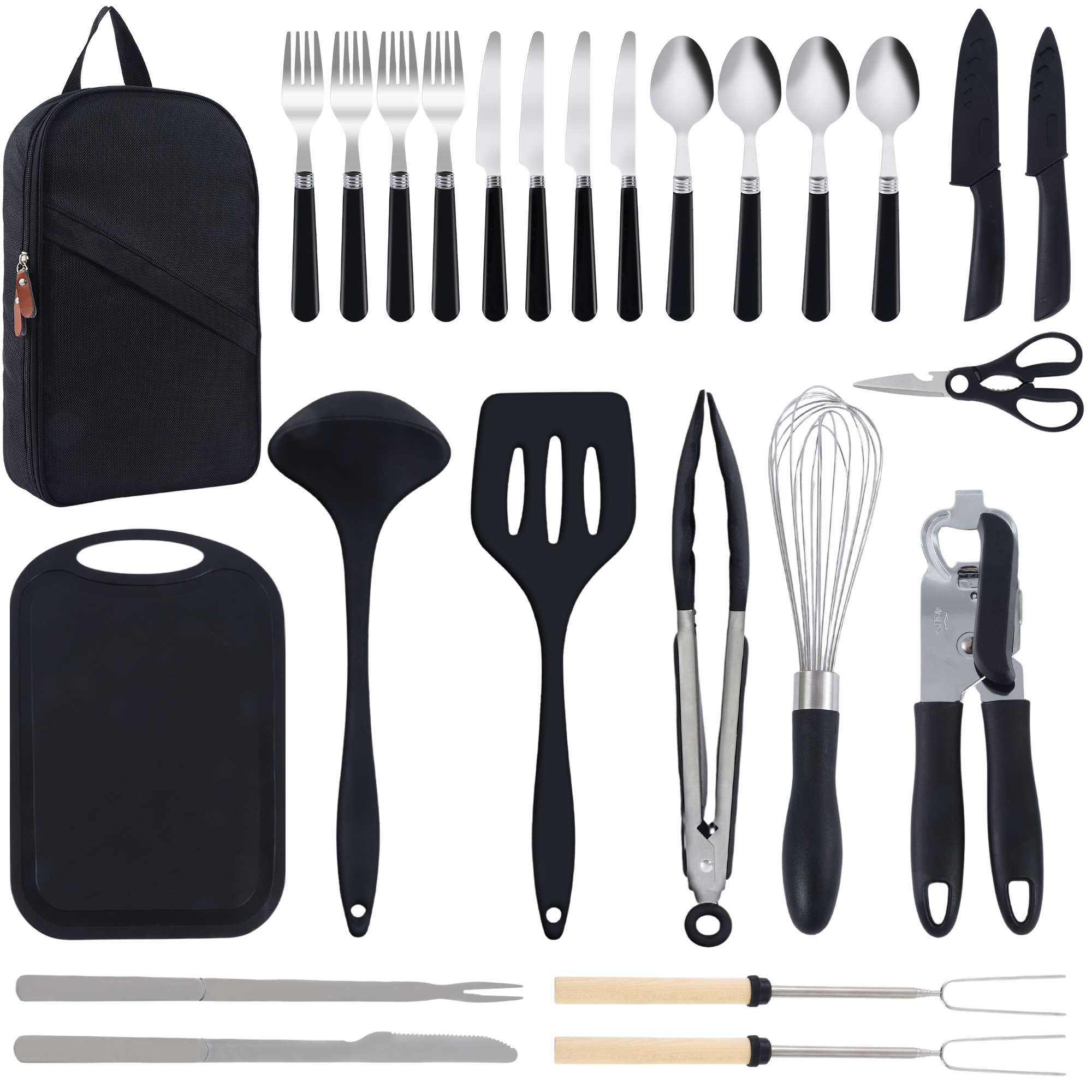 26Pcs Outdoor Camping Cooking  - Camping Cooking Bundle 评论和价格