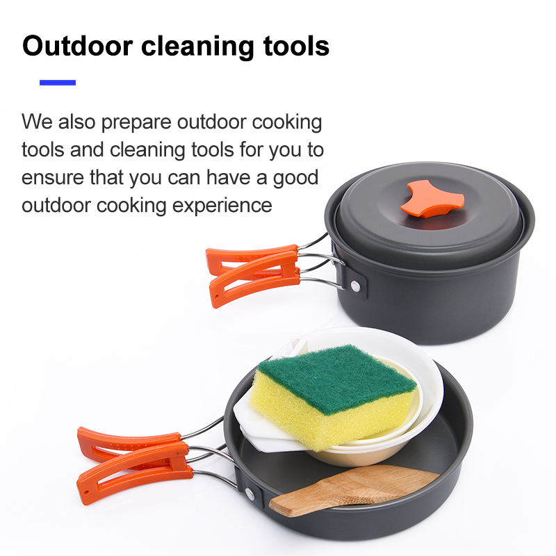 Widesea Camping Outdoor Cookwa - Camping Cooking Set Compact 评论和价格