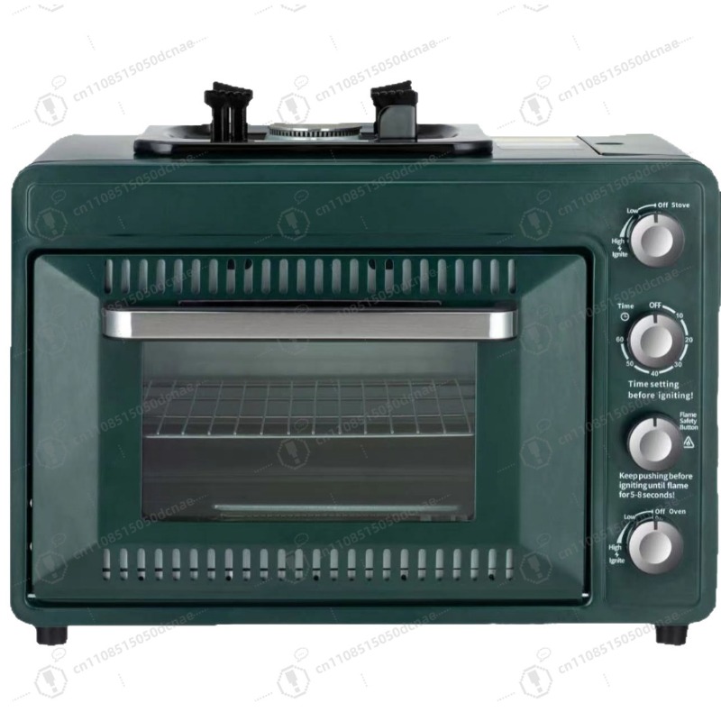 Outdoor Double-Layer Oven - Mu - Camping Double Cooking Stove 评论和价格