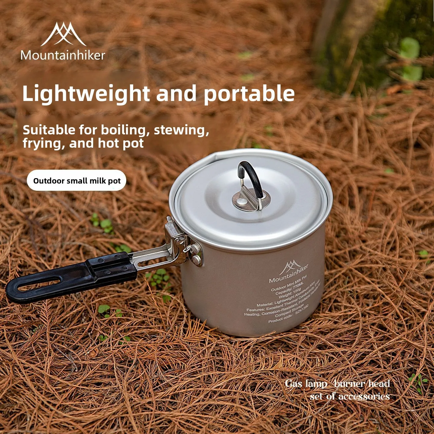 MOUNTAINHIKER Upgrade Milk Pot - Camping Lightweight Cooking Pot 评论和价格