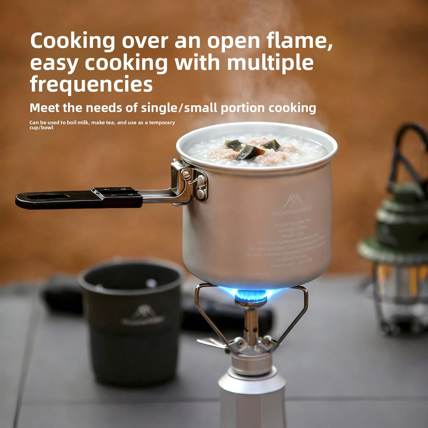 MOUNTAINHIKER Upgrade Milk Pot - Camping Lightweight Cooking Pot 评论和价格