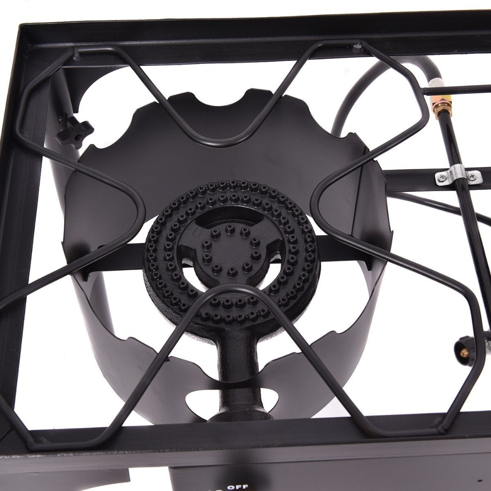 150000BTU Portable Propane Dou - Camping Double Cooking Stove 评论和价格
