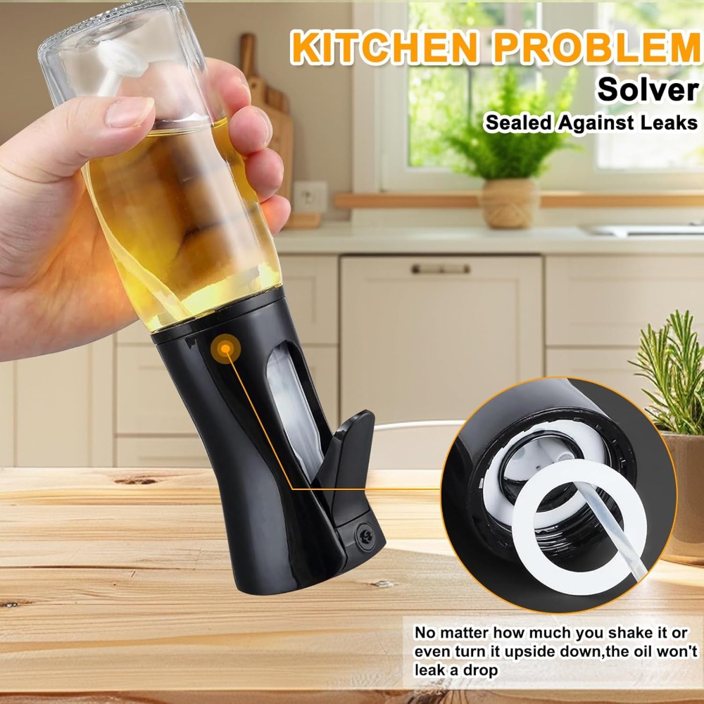 Olive Oil Spray Bottle Reusabl - Camping Cooking Oil Container 评论和价格