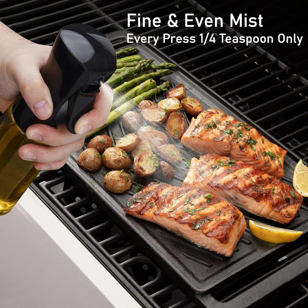 Olive Oil Spray Bottle Reusabl - Camping Cooking Oil Container 评论和价格