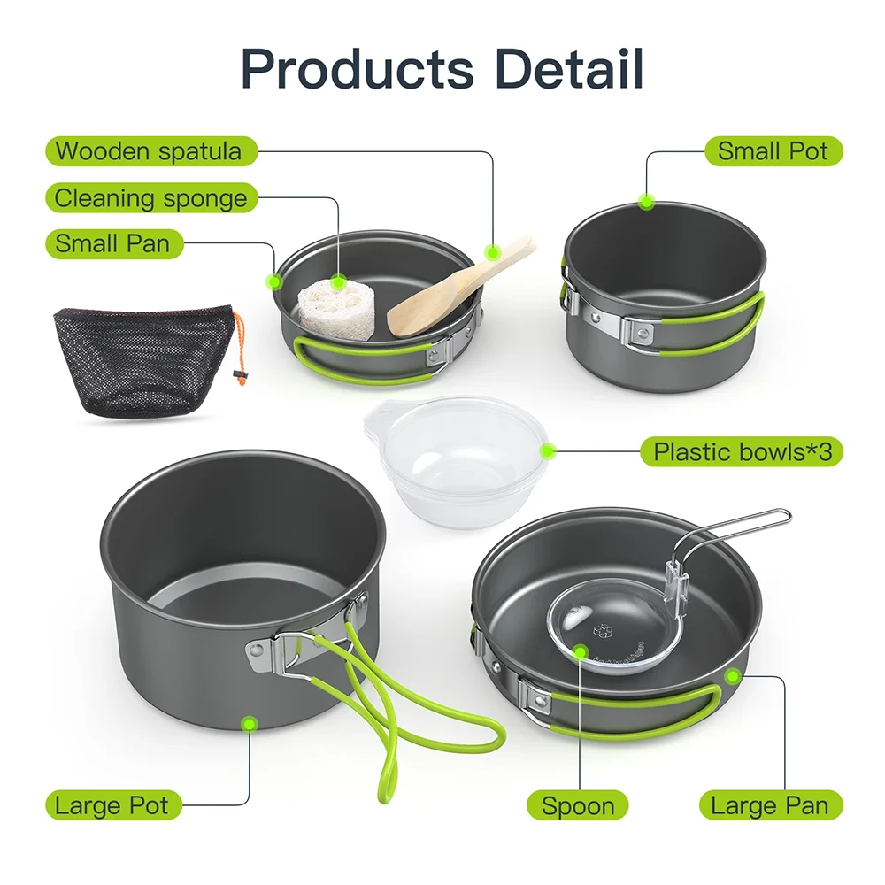 Outdoor Cooking Camping utensi - Camping Cooking Bundle 评论和价格