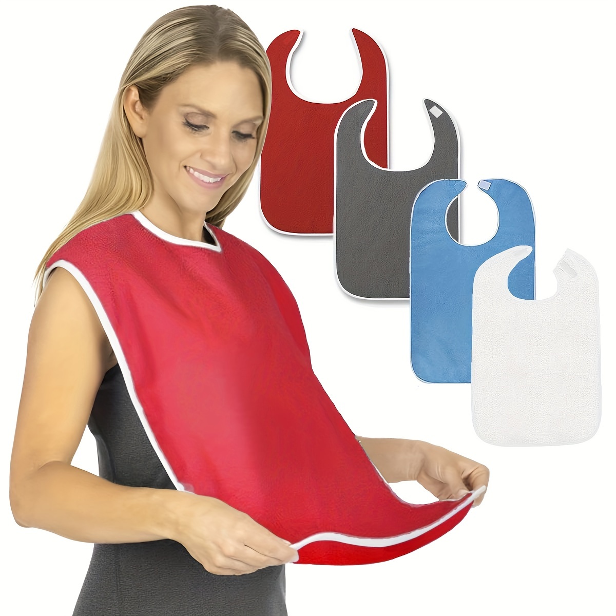 1pcs Stain Resistant Adult Bib - Camping Cooking Apron 评论和价格