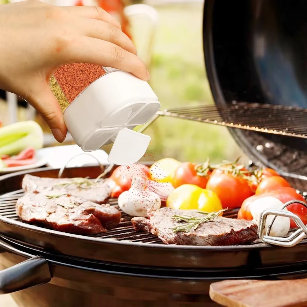 4 in 1 Plastic Dispenser Campi - Camping Cooking Set For 4 评论和价格