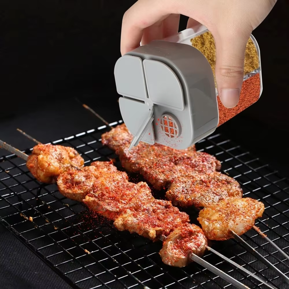 4 in 1 Plastic Dispenser Campi - Camping Cooking Set For 4 评论和价格