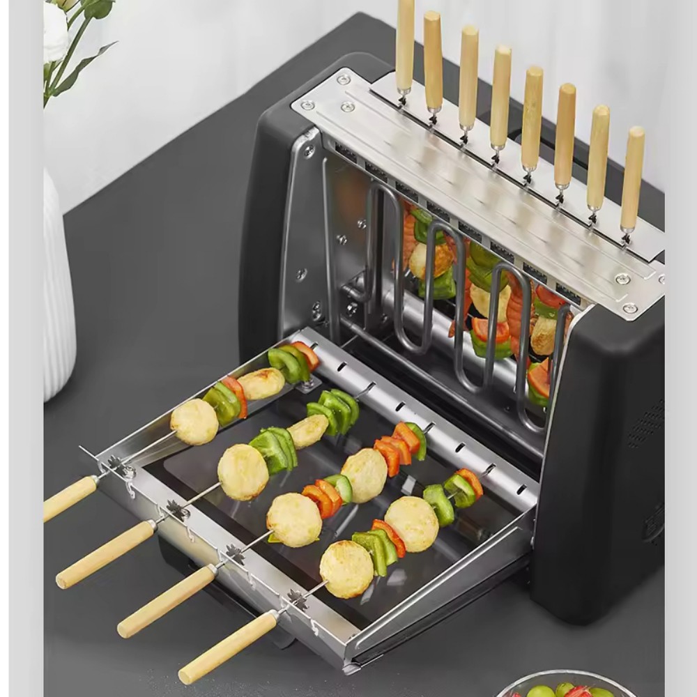 Electric 16 Skewers Stainless  - Camping Cooking Device 评论和价格