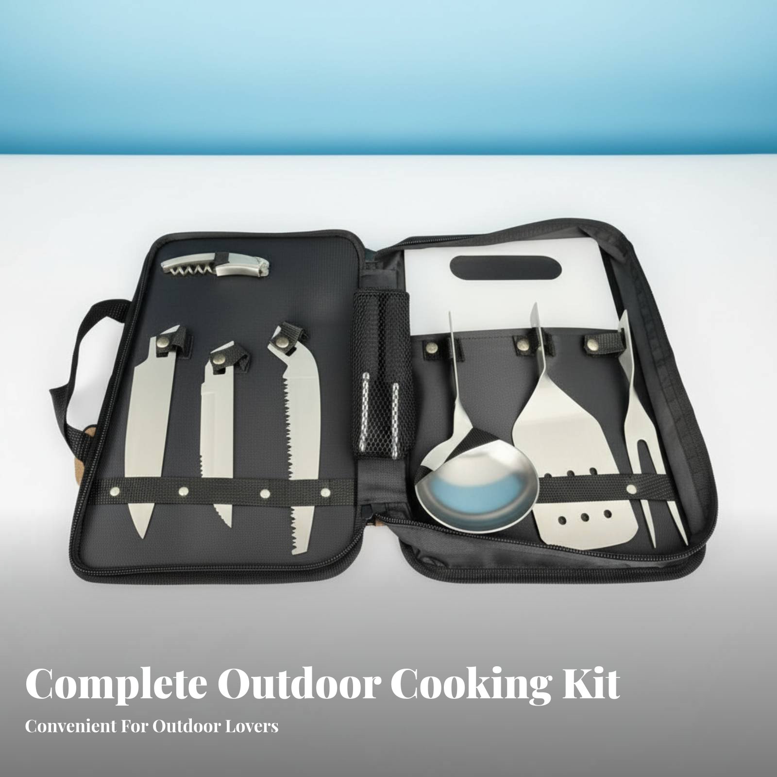 Outdoor Cooking Utensil Set, P - Camping Cooking Knife Set 评论和价格